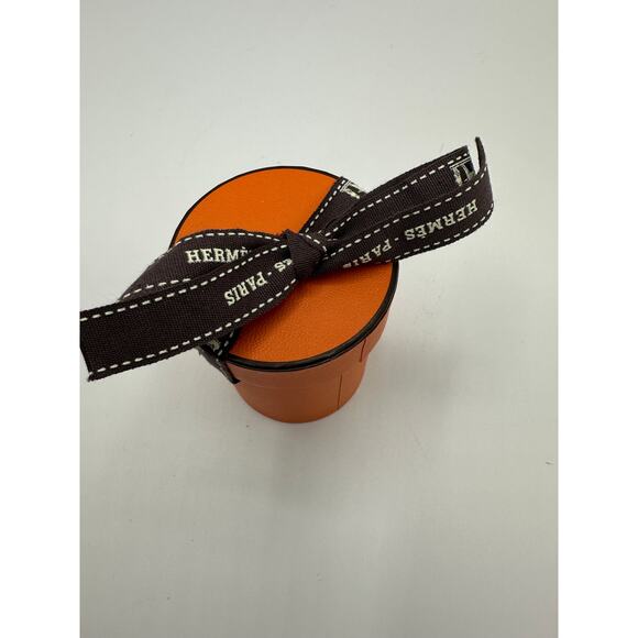 Authentic Hermes Paris Twilly Scarf Box Empty 7.5x5.5x5.5cm - Picture 3 of 4